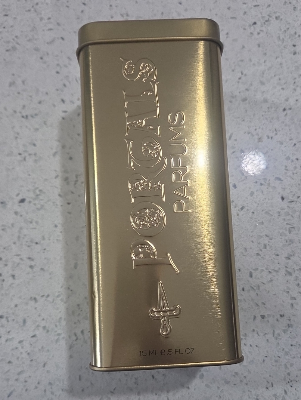 Melanie Martinez Portals Empty Gold Metal Trinket Tin